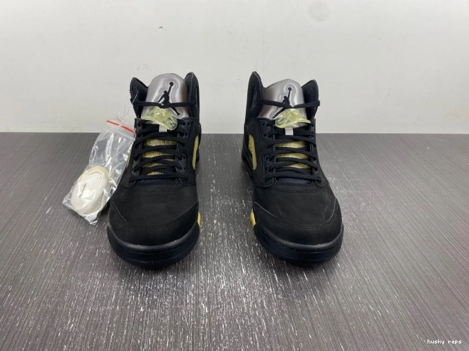 Rep Husky Jordan A Ma Black 5 FD1330-001 x Maniere Air 0825